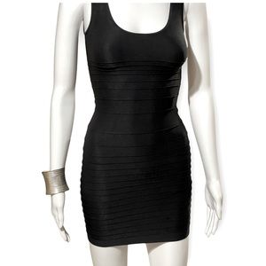 Black Bebe tank dress size small